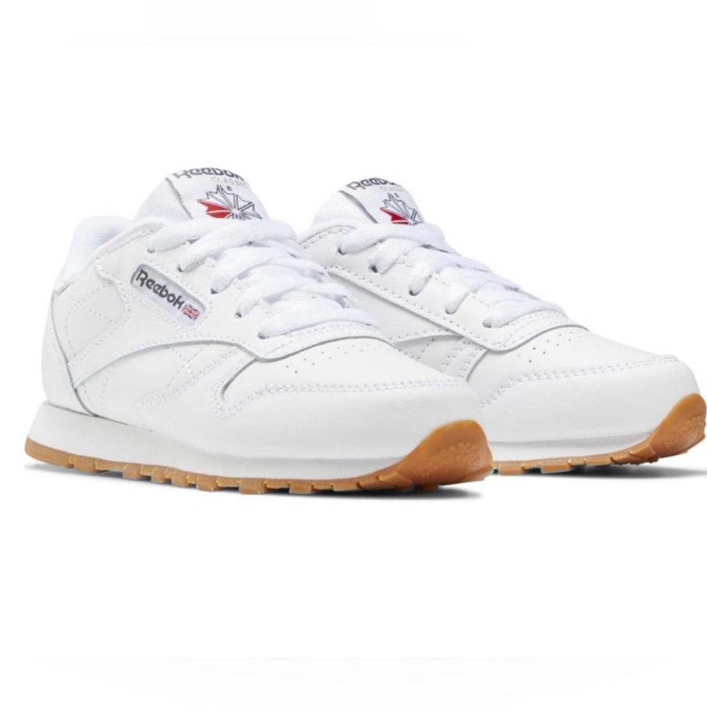 Size: 10.5 (Toddler Girl)NWOT Reebok Kid's Uni-Sex Classic Leather Sneaker